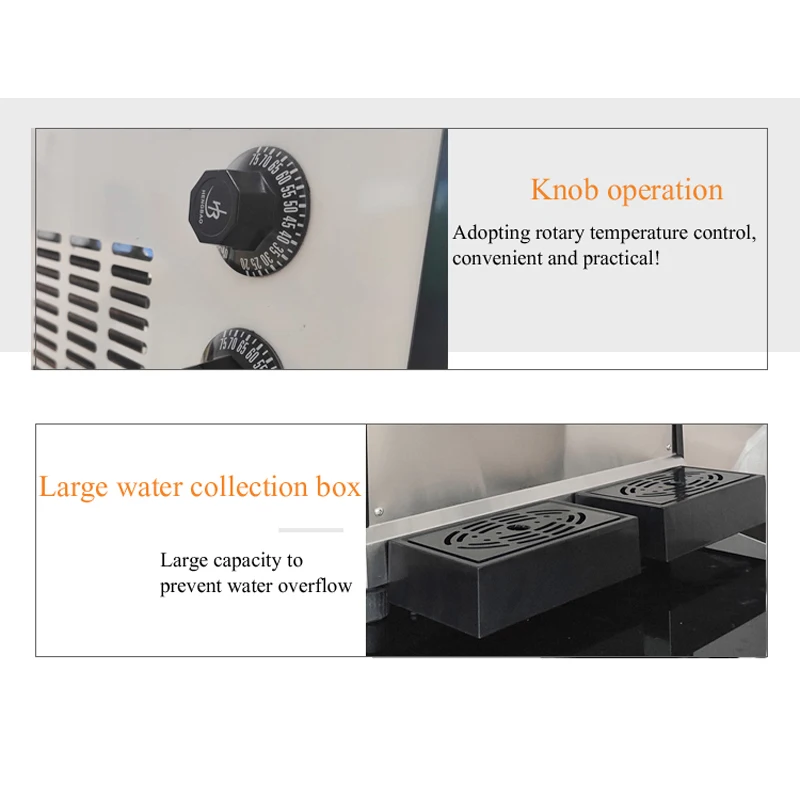 Juice Beverage Ice Machine Snow Melting Machine Commercial Slush Ice Cream Milkshake Smoothie Making Machine 4