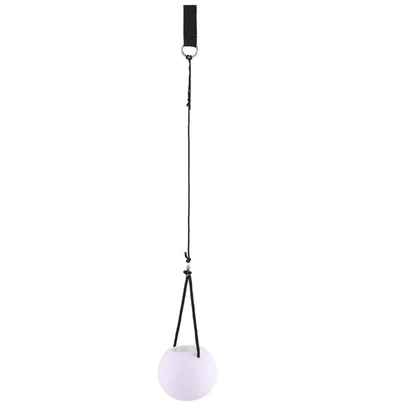 Ball Light up for Belly Dance with Rod Nonslip Handle Practice Tennis Training Fitness Ball for Picnic Outdoor Activities Travel