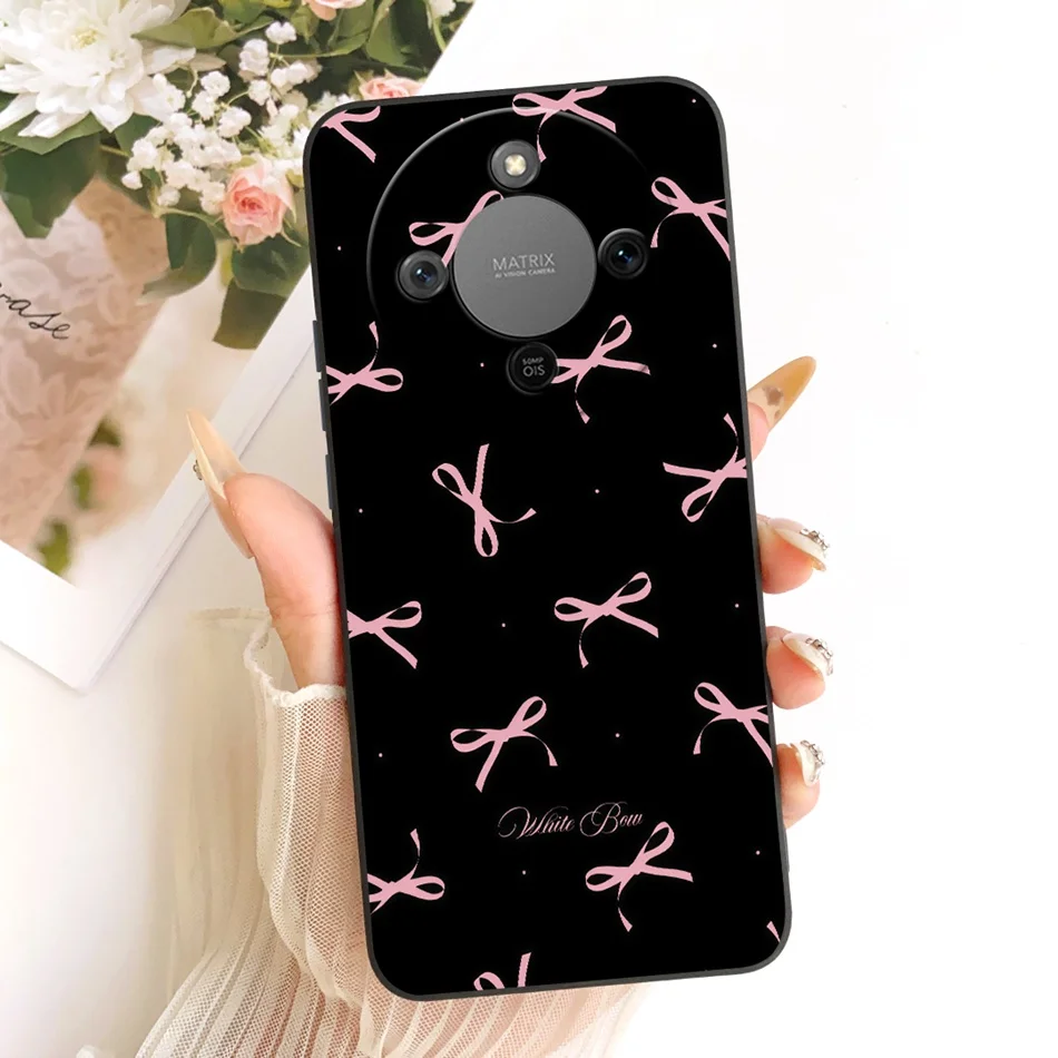 Cute Cat Flower Butterfly Cartoon Shockproof Soft Silicone Phone Case