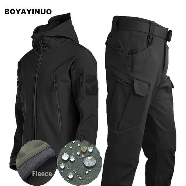Winter Tracksuits Set Men: Tactical Waterproof Jackets for Outdoor Adventures Excellent product recommendation
