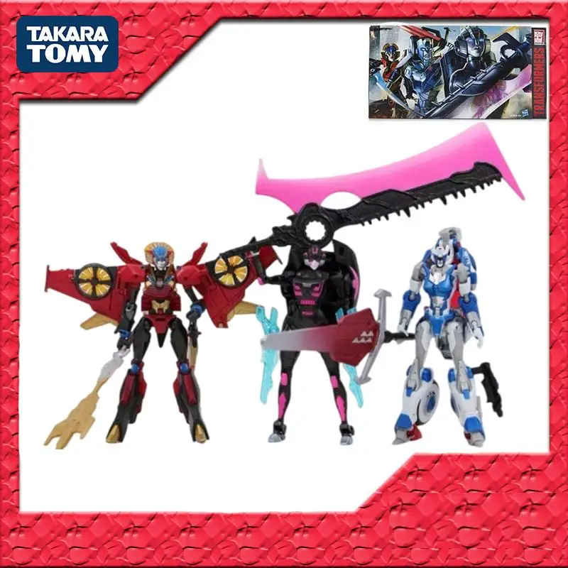 

In Stock Original TAKARA TOMY Transformers SDCC Deluxe Arcee Windblade CHROMIA PVC Anime Figure Action Figures Model Toys