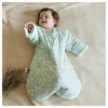 Baby Sleeping Bag Kids Sleepwear Sleeves Removable 0-2 Years Baby Sleepsack 2.5Tog Child Anti-Kick Blanket Quilt 100% Cotton 2