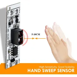 Enhanced Smart Motion Sensor Light Switch Module - Hand Sweep Sensor