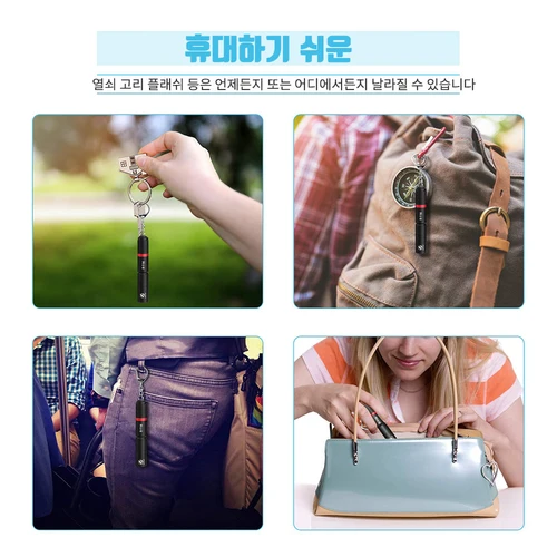 프리미엄 XPE 램프 비드와 초소형 LED 손전등, IP67 방수 펜 라이트, 휴대용 조명, 비상, 캠핑, 야외 5