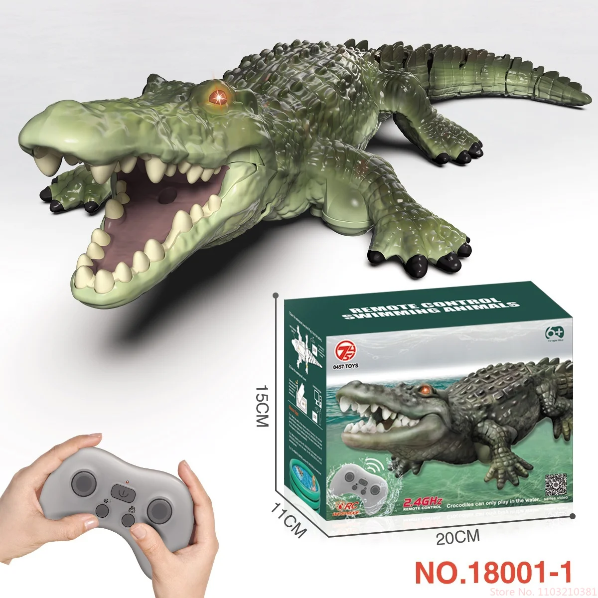 T11remote Control Shark Charging Bionic Electric Motor Fish Simulation Swinging Fish Summer Children'S Water Play Toy Puzzle Toy 6