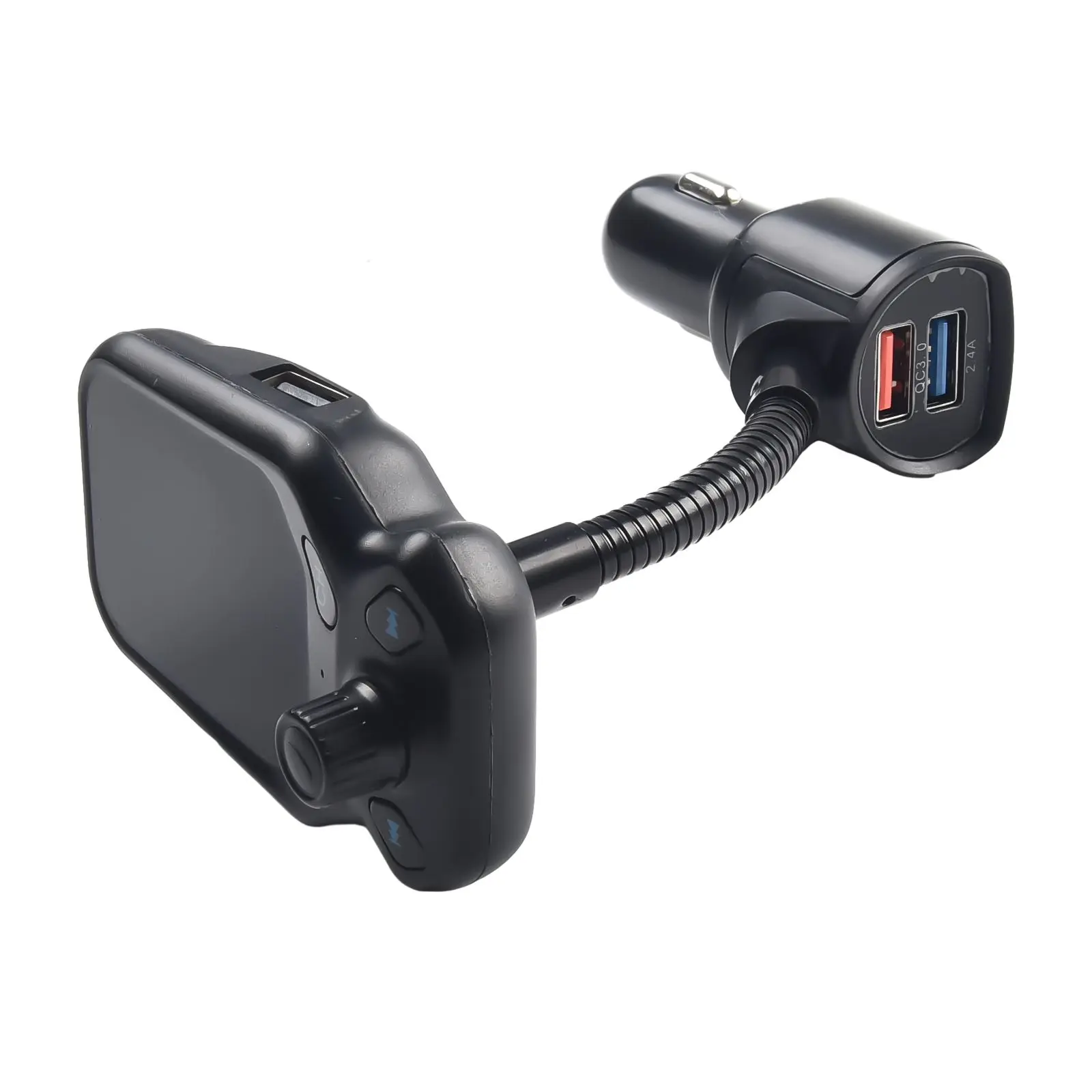 

Car FM Transmitter FM Modulator AUX Audio MP3 Player USB Fast Charging Car Charger Handsfree Bluetooth 5.0 Car Kit Radio Adapter
