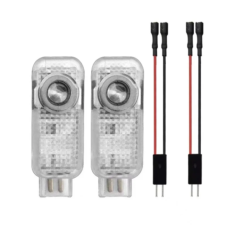 

4pcs Led Projector Lamp Car Door Welcome Light For Ad Sline A1 A3 A4 A5 A6 A7 Q3 Q7 TT R8 B5 B6 B8 C5 C8 8P