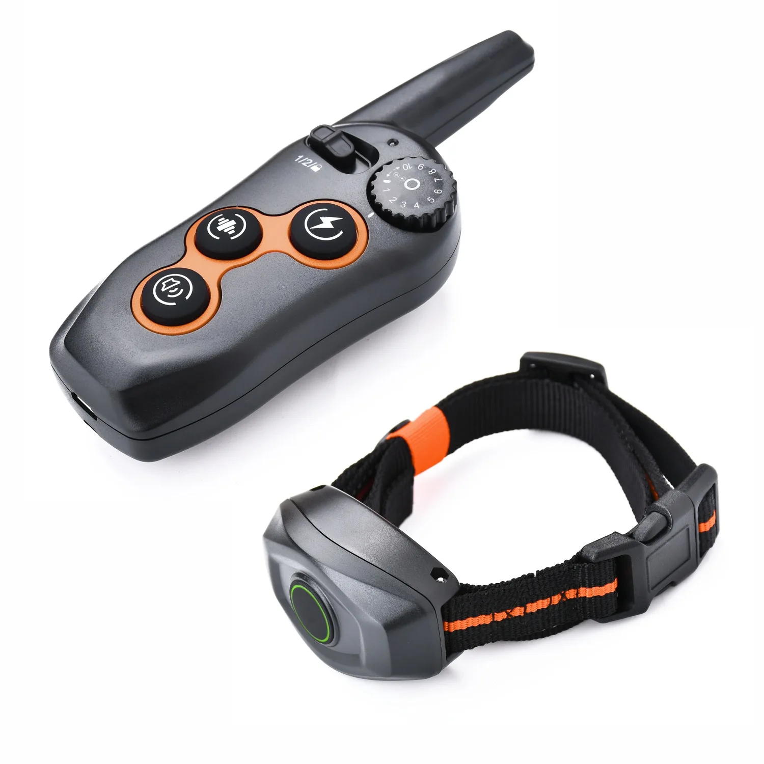 Rechargeable Electric Shock Collar IPX7 Waterproof Dog Training Collar with Remote Dog Shock for Large Medium Small dog trainer
