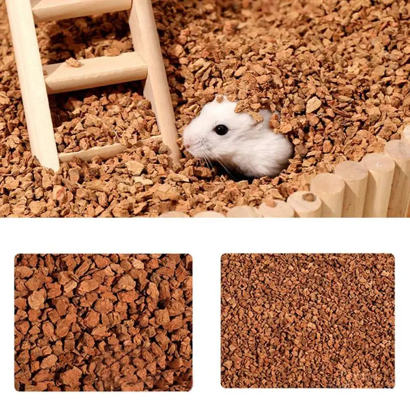 Small Animal Bedding Moisture Absorbent Natural Pet Bedding For Comfort Comfortable Habitat Decor Hamsters Cage Litter For Home