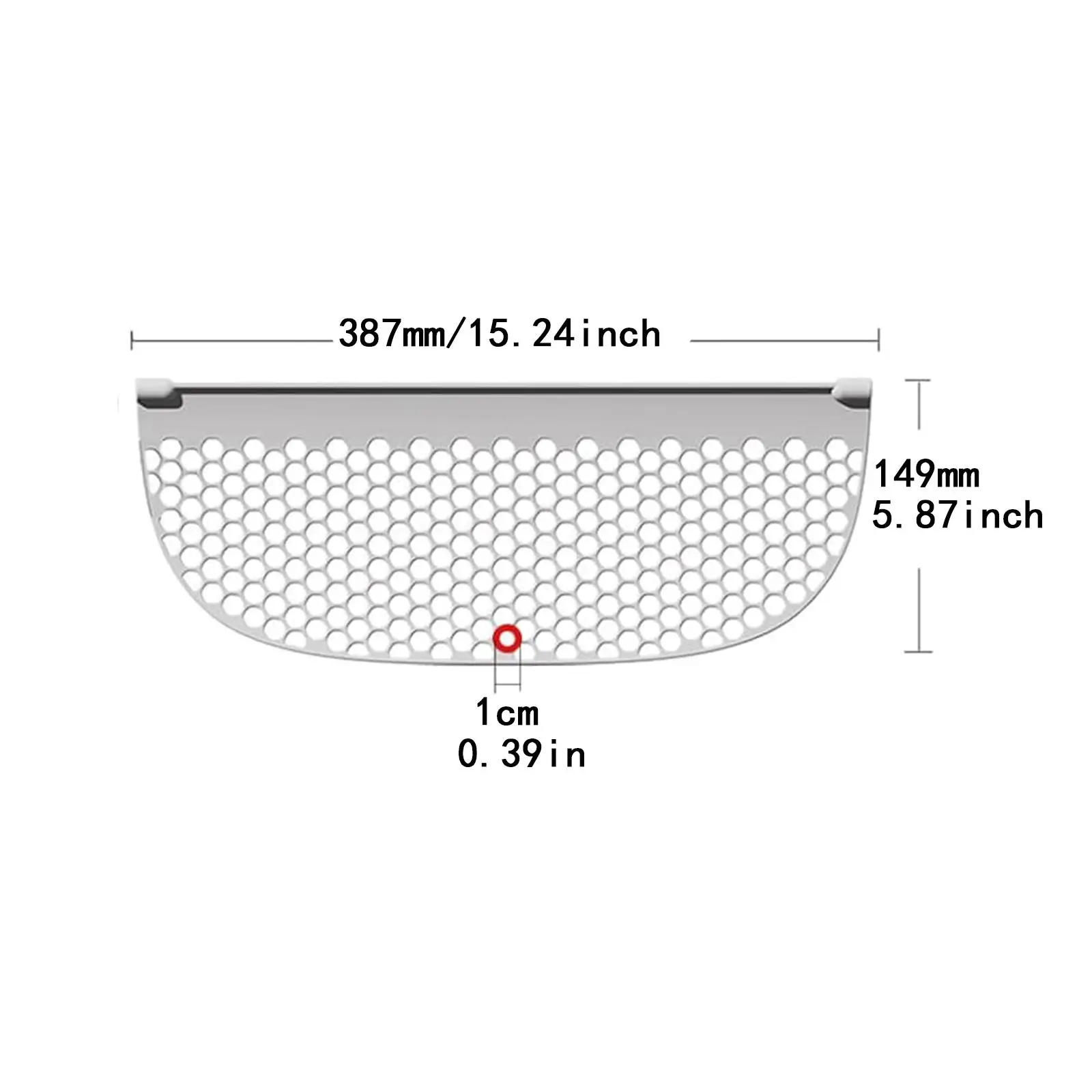 Self Cleaning Cat Litter Box Filter Small Hole Practical Screen for C20