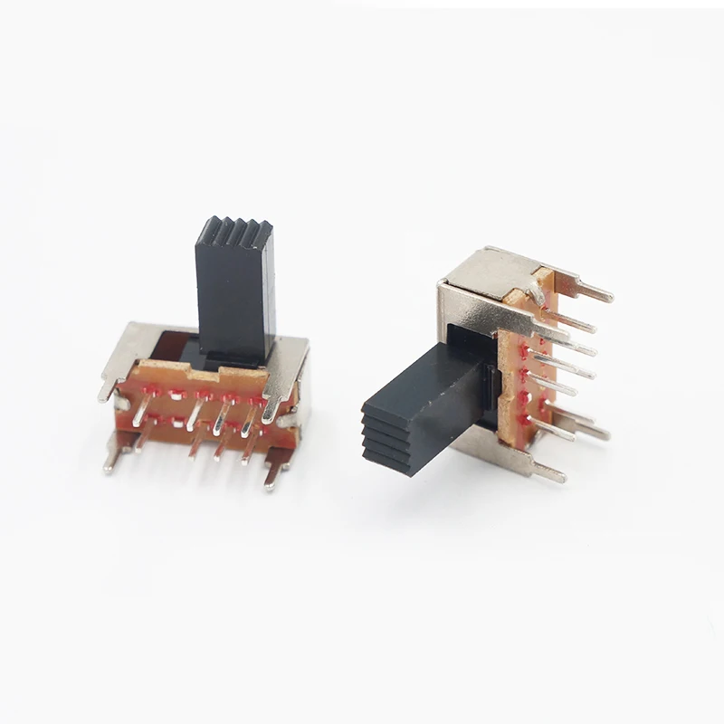 10pcs SK-23D04 Toggle Switch Interruptor Mini Slide Switches Accessories Vertical Right Angle Slide Switch 8pin SK23D04 SK23D29