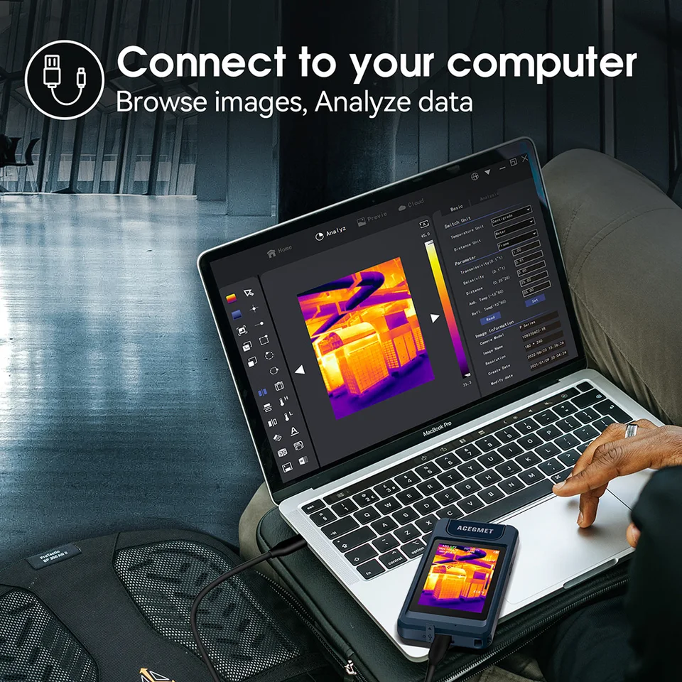 ACEGMET 赤外線カメラ ACEGMET Thermal Camera,Portable Handheld Infrared Thermal Imaging