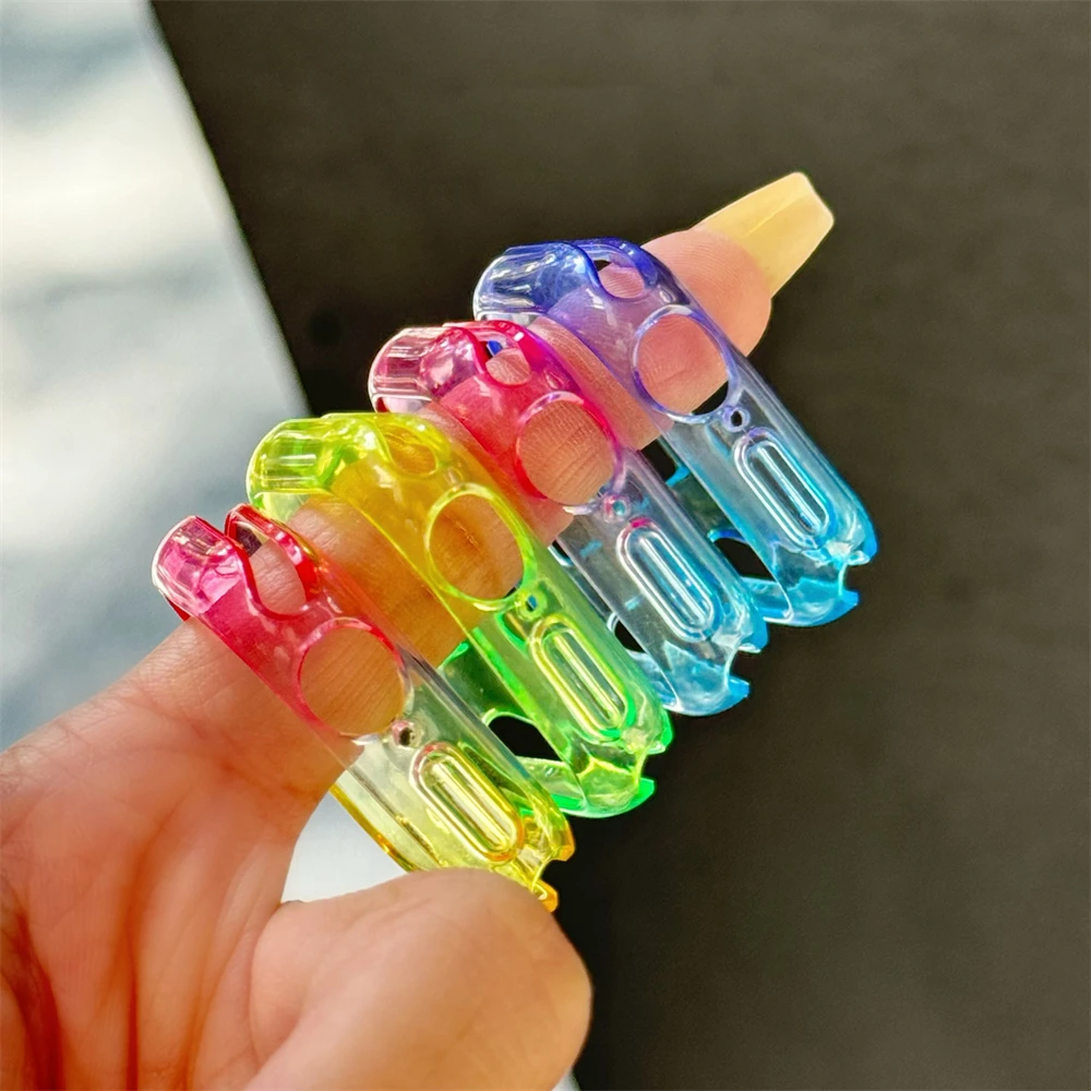 Vibrant Gradient Jelly Silicone Protective Watch Case – Cute and Soft Shield