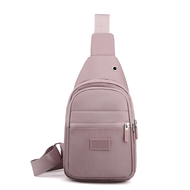 Leisure chest bag, multifunctional shoulder bag, mobile phone bag, suitable for casual wear, travel, street style - the perfect