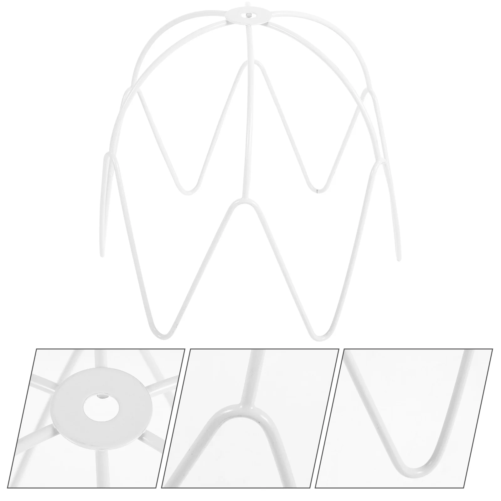 

Light Covers Frames Table Shade Racks Old Fashioned Lamp Brackets Lampshade DIY Metal for Making