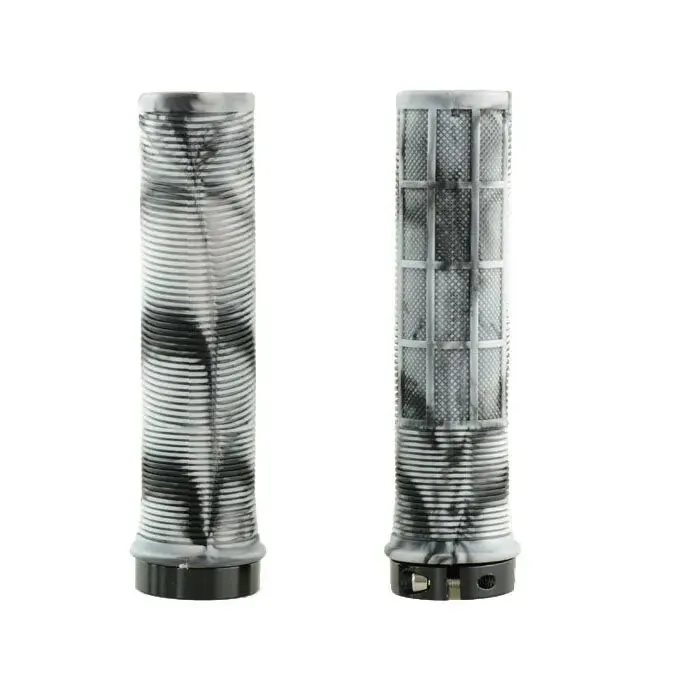 Aluminum Alloy Non-Slip Bicycle Handlebar Grips with Lock-On Design