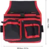 Multi-Function Tool Bag Oxford Cloth Electrician Bag Multi-Pocket Waterproof Anti-Fall Waist Bag Organizers Tool Bag 6