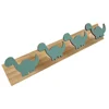 Sponge Coat Hook Dinosaur Child Decor Entryway Rack Key Holder for Wall Wooden Clothes 4