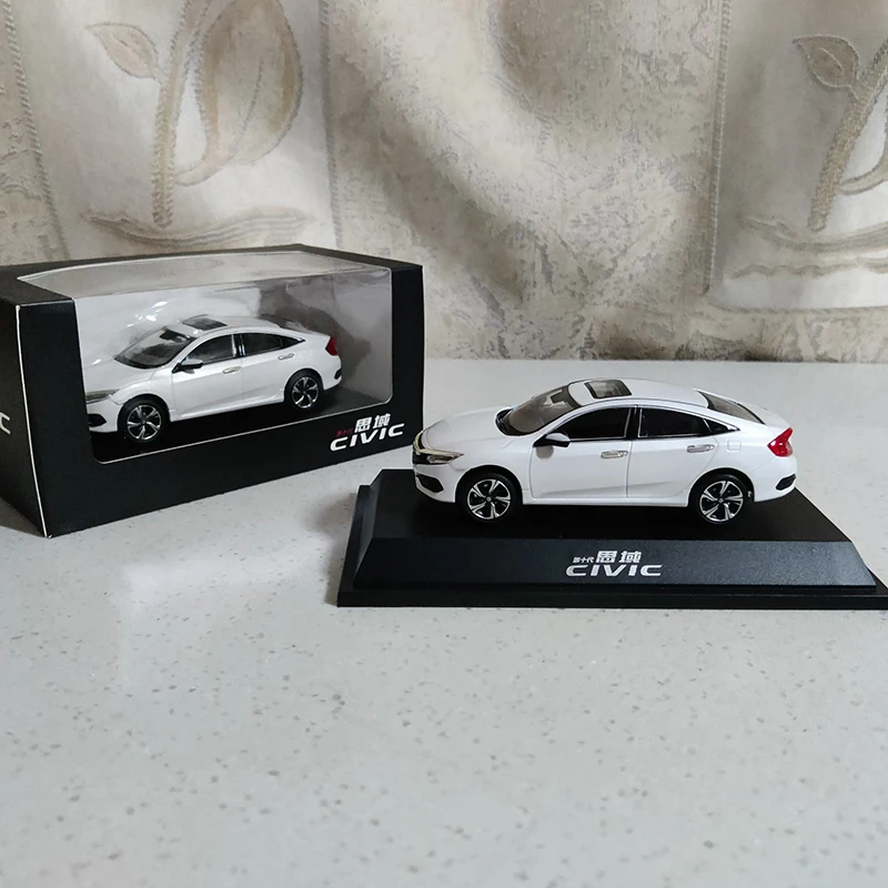 Diecast 1:43 Scale Civic Simulation Car Model Toy Alloy Vehicle Collectible Gift Souvenir Boys Toys 5