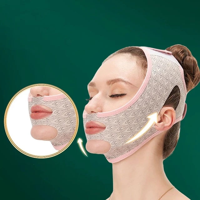 V Face Bandage Shaper, Emagrecimento Facial, Relaxamento, Levante