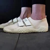 New Large Size Unisex Gym Lightweight Sports Hard Pull Squat Training Shoes Pro Hook & Loop Weightlifting Shoes 35-46# 5