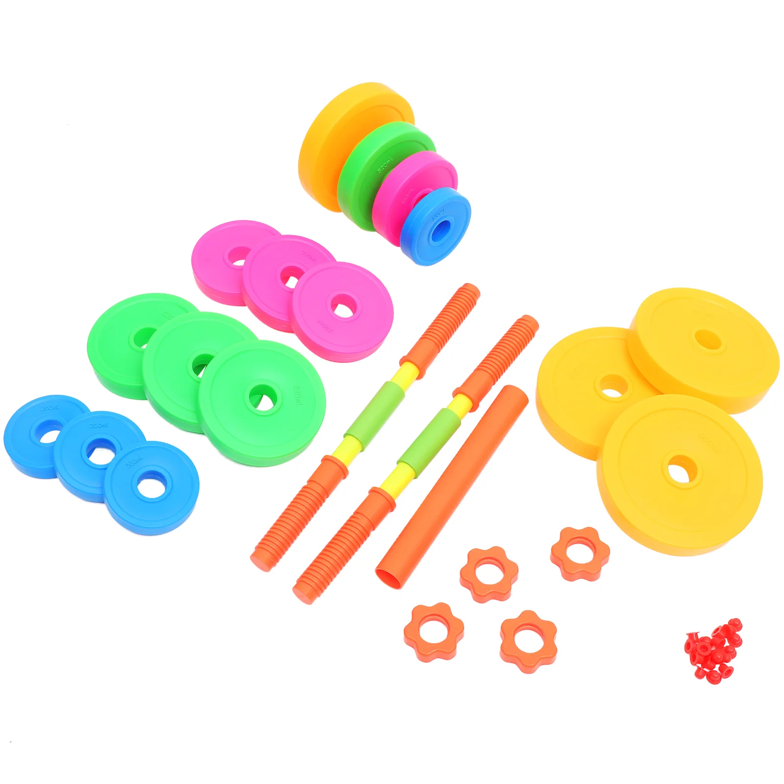 

Kid Barbell Pre-school Arm Exercise Toy Dumbbell Plastic Plaything Small Weights Women Workout Equipment Child Hand Weight