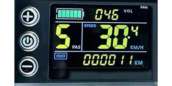 36V 48V 52V 60V 40A 2000W E-bike Brushless Motor sine wave Controller With S866