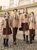 Primary School Uniform Spring And Autumn Clothing Set British Boys Girls Children's Kindergarten Class Chorus Performance Clothe 2