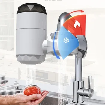 3000W Instant Electric Water Heater for Rapid Heating Kitchen Bathroom Basin Faucet Tankless Water Heater 1
