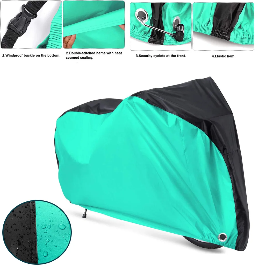Bicycle Rain Cover Waterproof Waterproof Bike Cover Protective