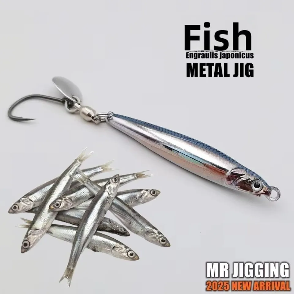 anchovy fishing lures IMS - 130 Long Cast medium and fast retrieve While sinking IMS OG Anchovy 100 43g