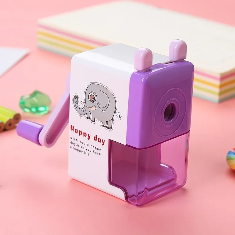 Kawaii Children Electric Pencil Sharpener Cartoon Automatic Pencil Sharpener  School School Supplie Stationery Set Pencil Writing - AliExpress