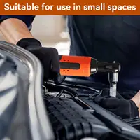 Clé à cliquet électrique sans fil 18V 3/8'' 60N.m 90 °   Outil électrique angulaire pour la réparation automobile, l'entretien domestique et les travaux de construction 4