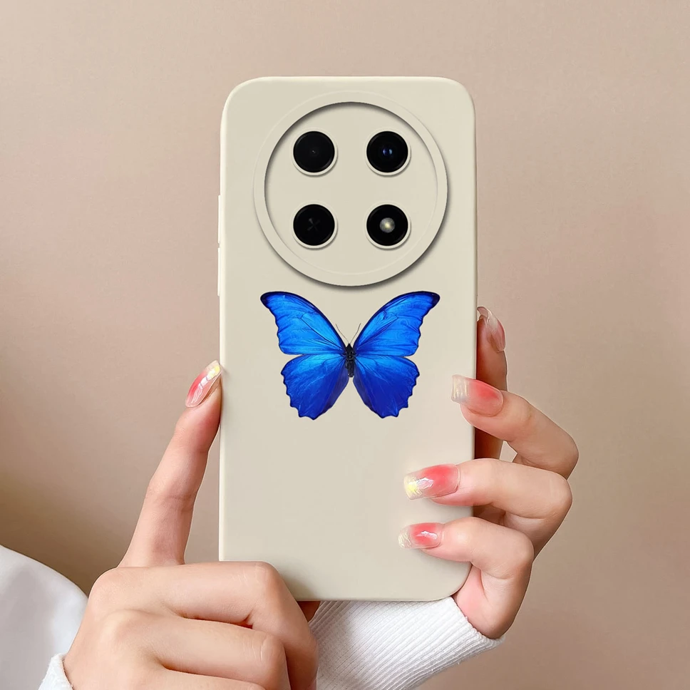 Fashion Pretty Sweet Girl Soft Liquid Silicone Phone Case - Protective Cover