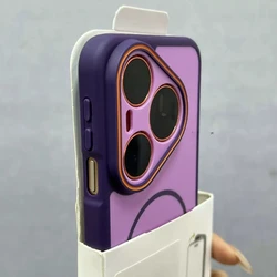 Premium Shockproof Magnetic Case with Hard PC+TPU for Huawei Pura 90S Pro Max (PURPLE)