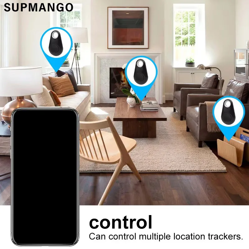 Anti Lost Tracker Mini Wireless For Pets Wallet Keys Bag Dog Cat Finder Locator Tag Child Lost Search Location Record