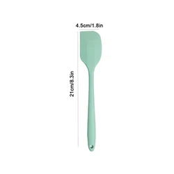 Premium Silicone Heat - Resistant Non - Stick Spatula for Cooking, Baking, and Stirring (Light green)