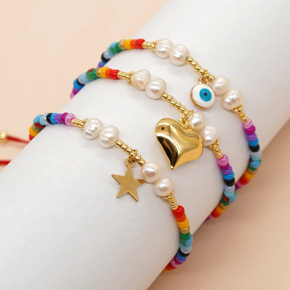 Go2boho Colorful Fashion Jewelry Mix Seed Bead Freshwater Pearl