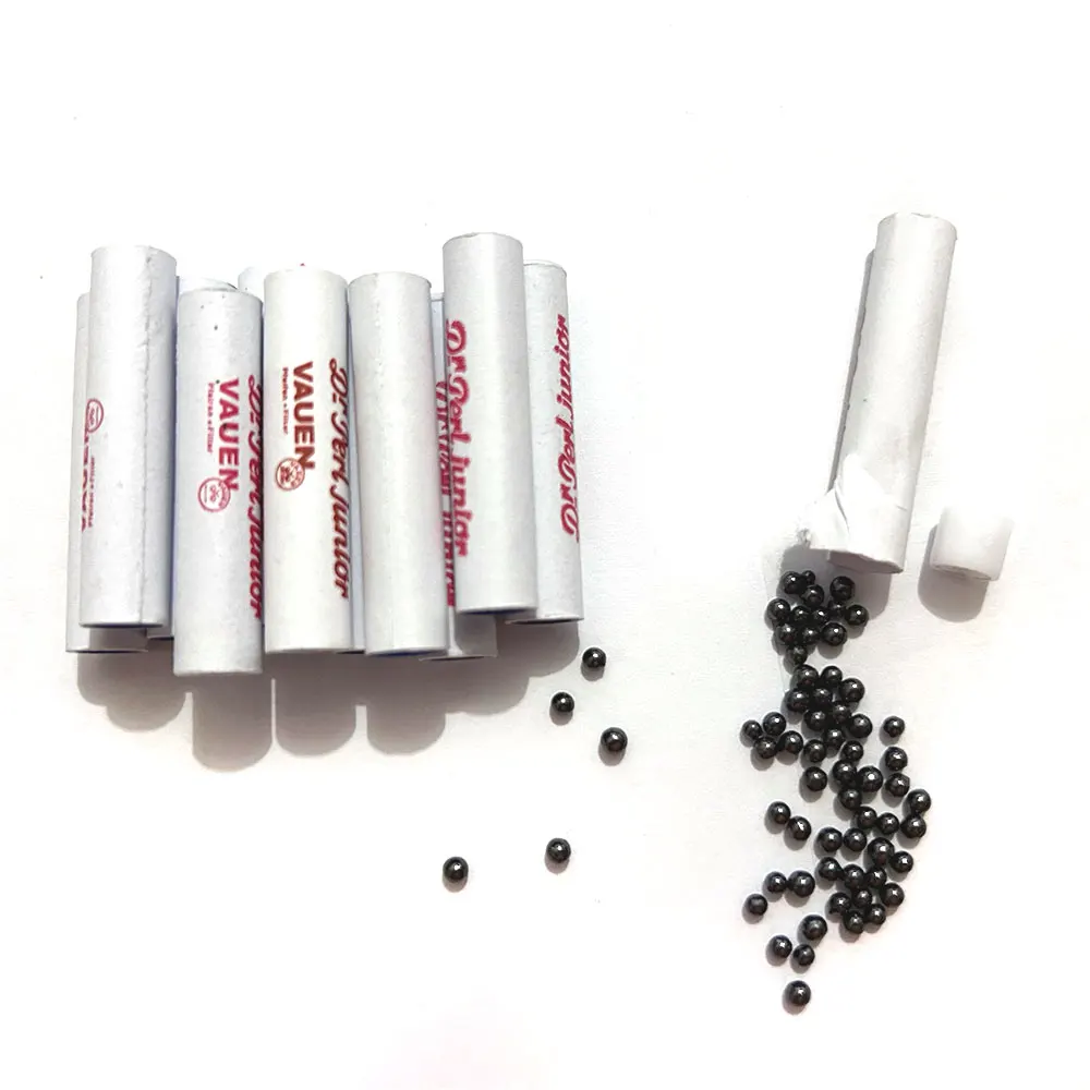 250pcs Disposable Tobacco Pipe Filters 9mm Wood Smoke Pipes Activated Carbon Beads Filter Junior Smoking Accessories 3