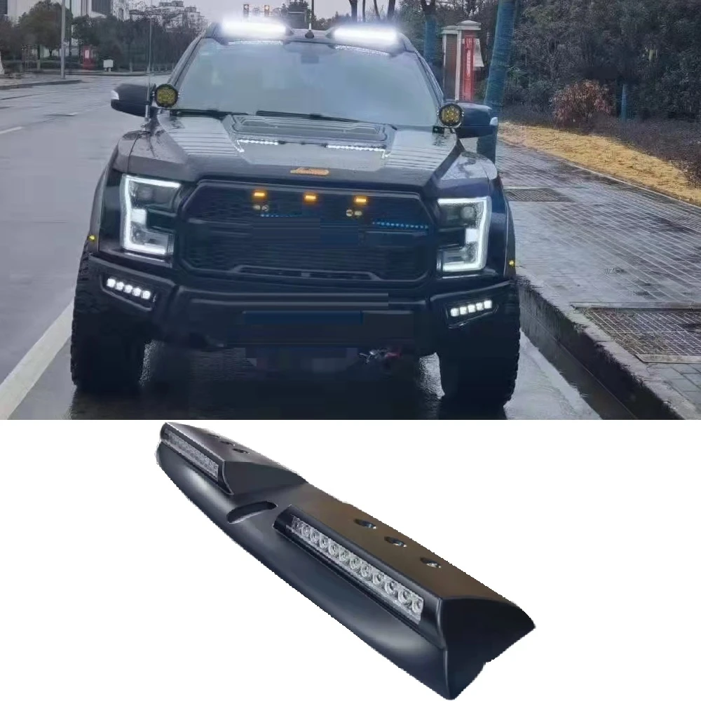 Led Roof Lights Bar Fit For Ranger T7 T8 Xl Xlt Raptor Roof Bar Plate ...