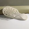 1pc Mini Track Design Comb - Portable Pocket Hollow Hairbrush,Soft Bristles for Dry & Wet Use,Travel Hair Care, Sleek Hairbrush