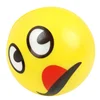 6Pcs/lot 6.3cm Smile Face Foam Ball Squeeze Stress Ball Relief Toy Hand Wrist Exercise PU Toy Balls For Children 6