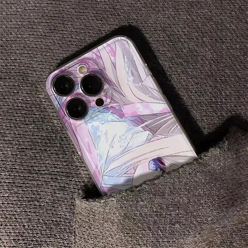 Cute Pink Cherry Blossom Girl Phone Case