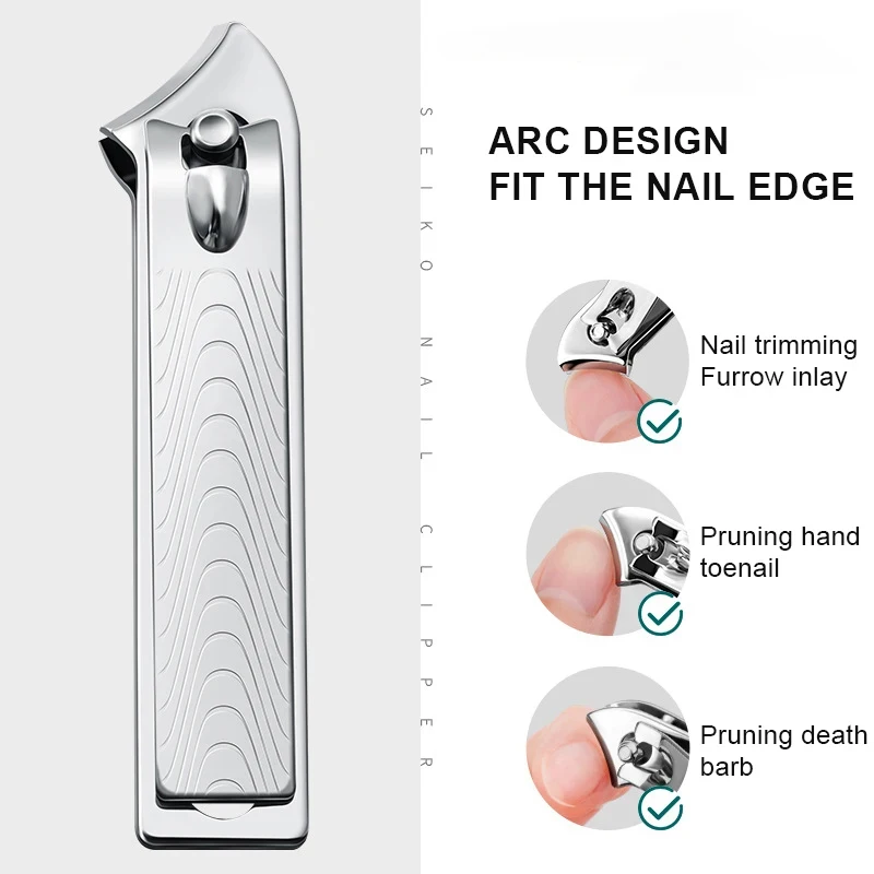 1-piece Professional Manicure Sharps Slant Nail Clipper Portable Nail Clipper Sharpener Special for Ingrown Nail, Cuticle