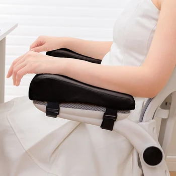 1 paire d'oreillers de coude en mousse, coussinets d'accoudoir de chaise, repose-bras de Support pour chaise de bureau, coussinets de coussin de chaise, soulagement du coude 1