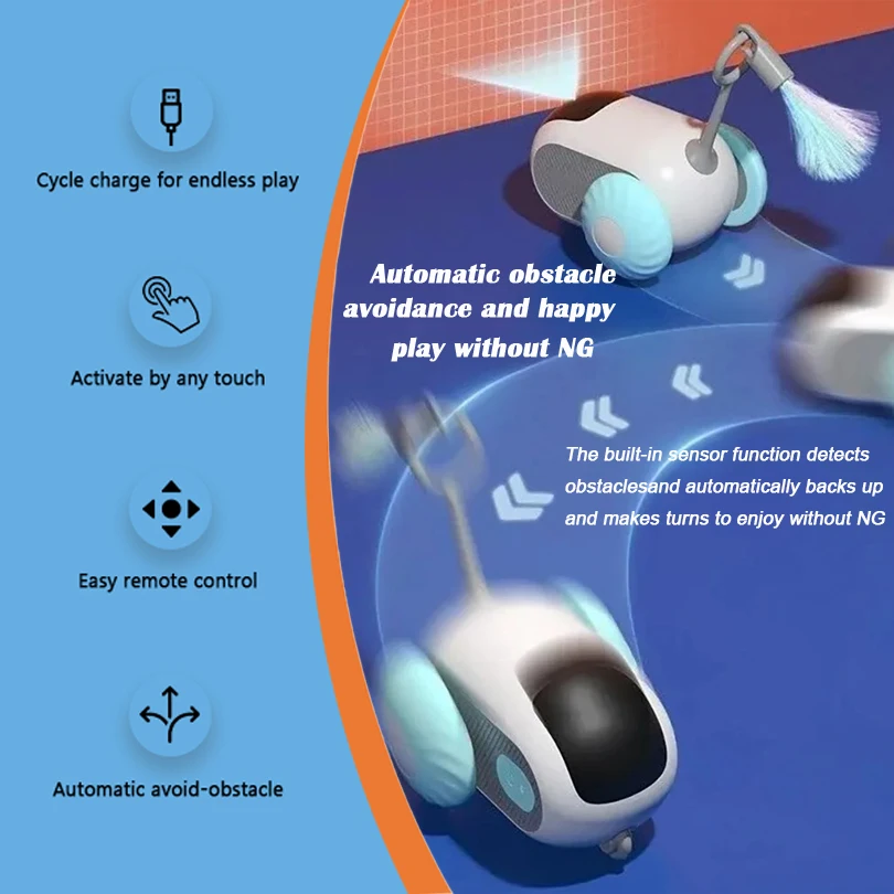 Smart Interactive Cat Car Toy 3