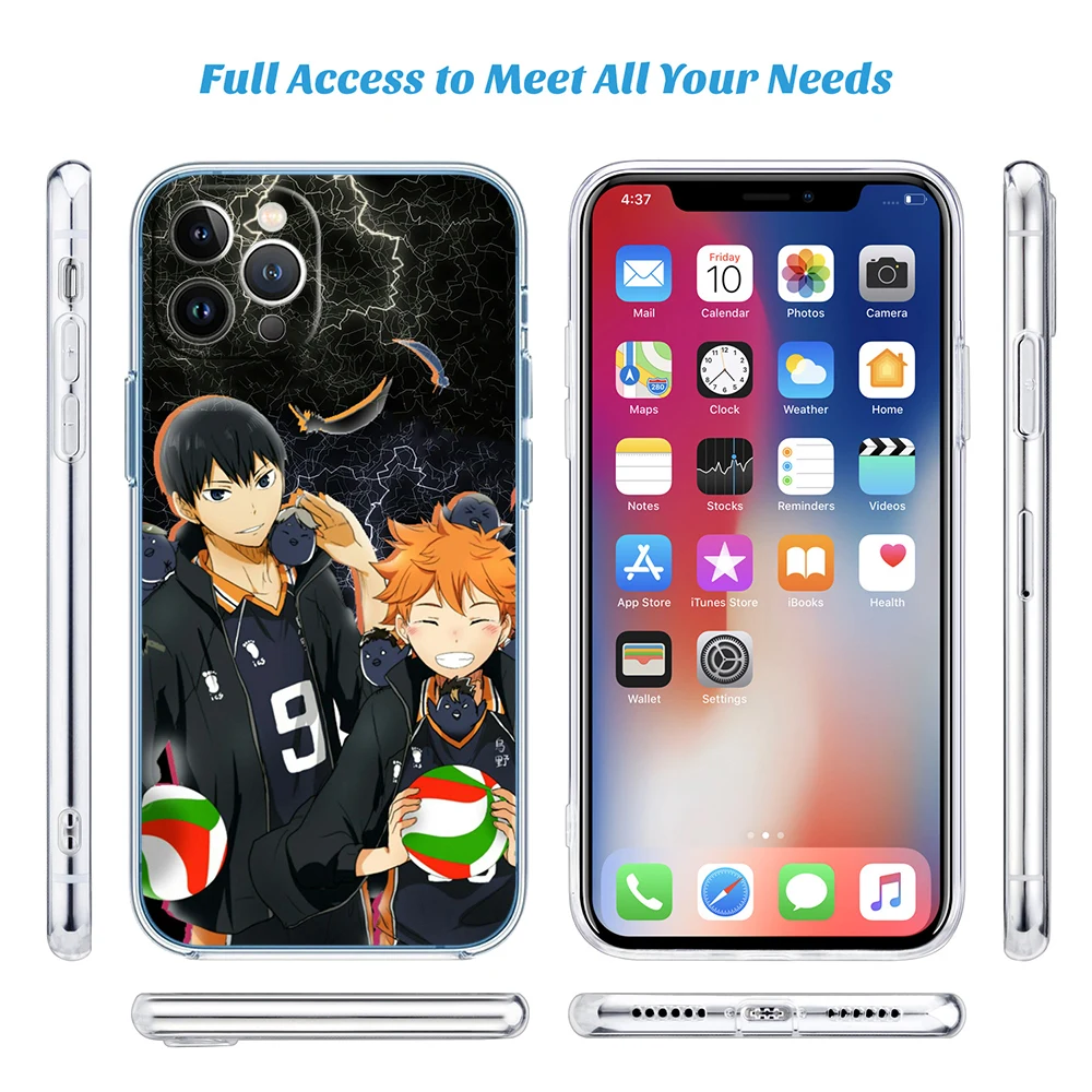 Haikyuu Anime-Themed Smartphone Case