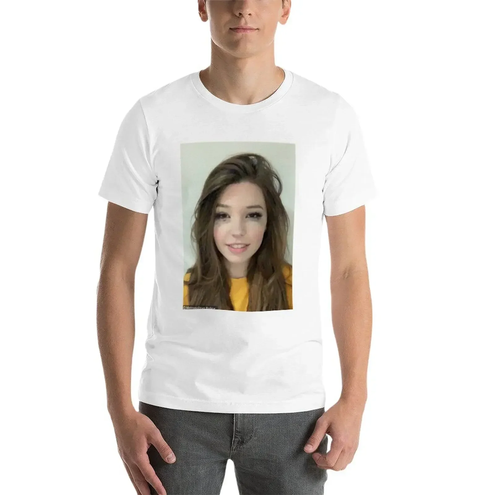 Belle.Delphine Mugshot Belle.Delphine Mugshot - T-Shirt quick drying Short sleeve tee blacks mens t shirts casual stylish