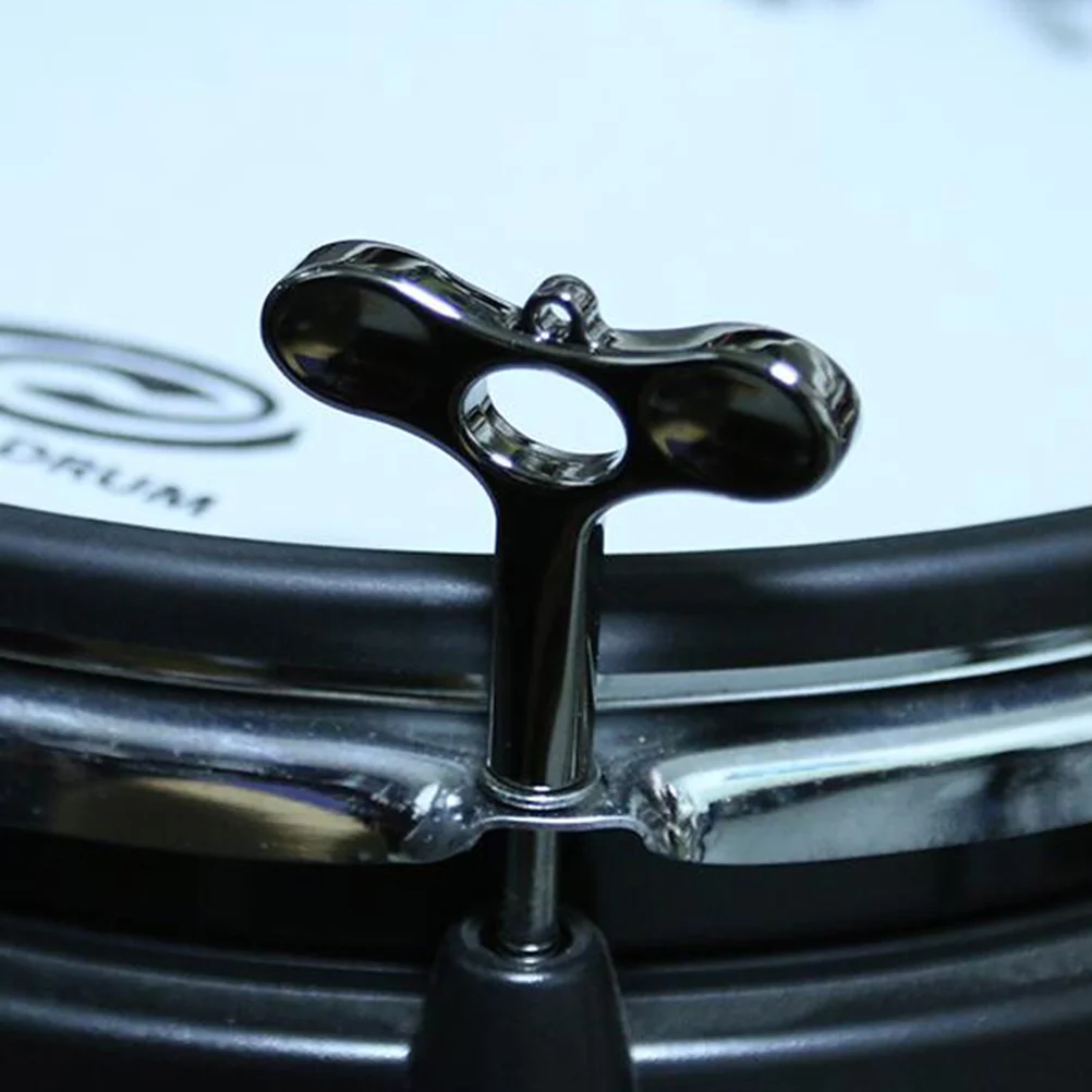 

Drum Key Alloy Drum Tuning Key Screw Mouth Drum Tool ( Black )