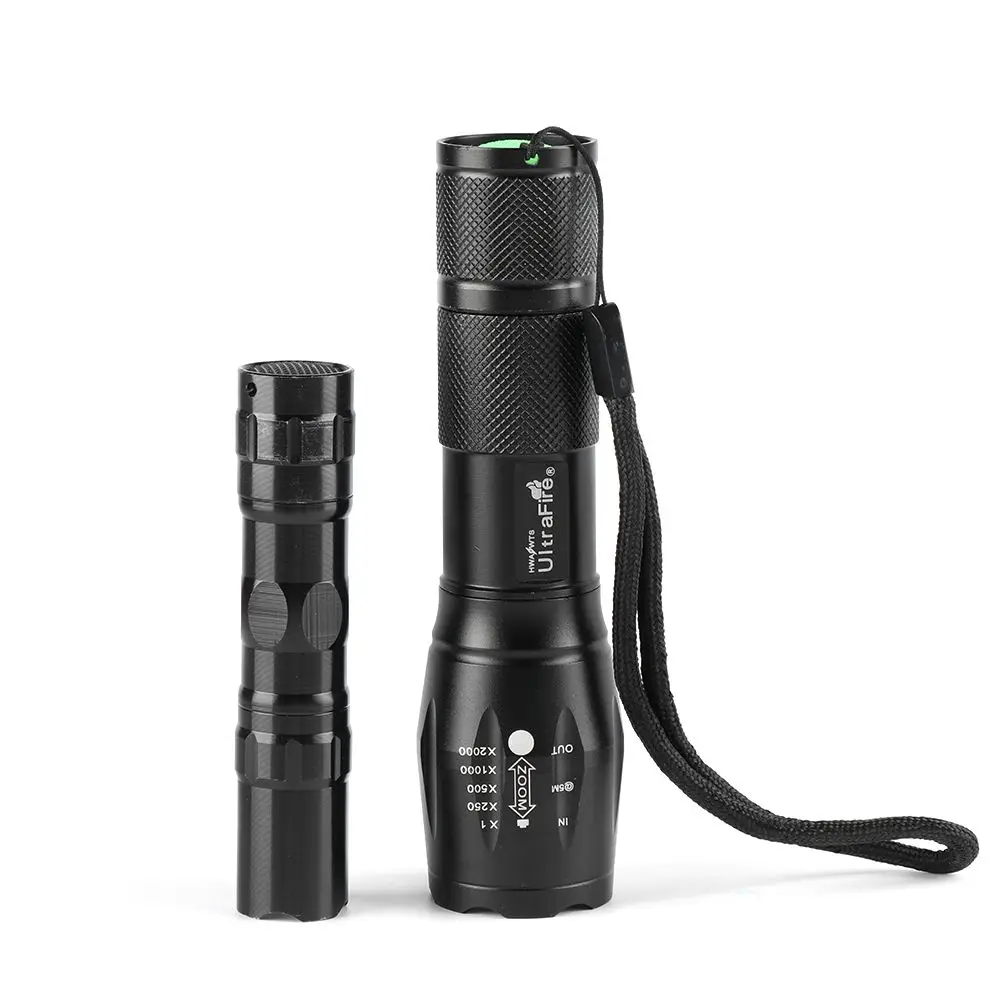 

1PC Waterproof Torch 3800Lm 5 Mode Bright E17 LED Zoom Flashlight
